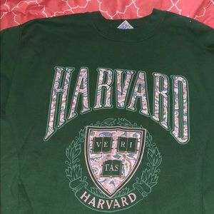 VINTAGE Harvard crew neck